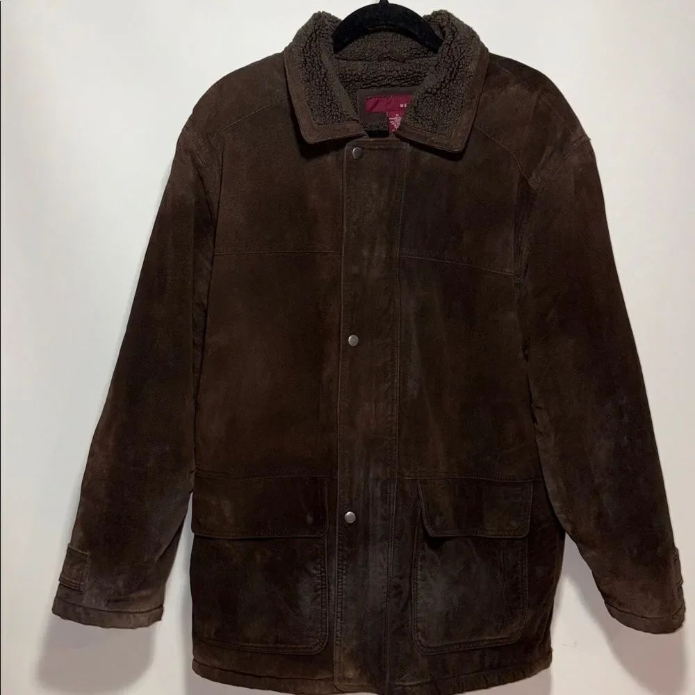 Merona Chocolate Brown Suede Jacket